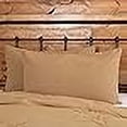 thumbnail image 3 of VHC Brands Burlap Natural Bedding Accessory, King Sham 21x37, Tan, 3 of 4