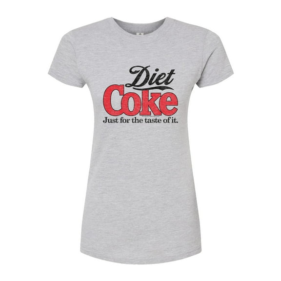 Diet Coke - Retro Logo - Juniors Fitted Graphic T-Shirt