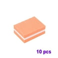thumbnail image 1 of ZheElen 10Pcs Mini Sponge Nail File Double Side Nail Buffer Block Portable Polishing Manicure Tool orange, 1 of 6