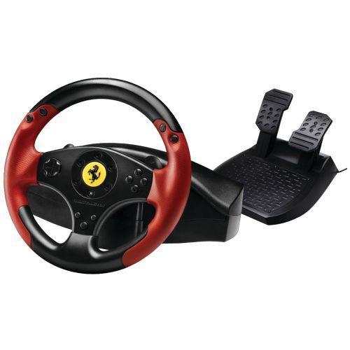 Red Ferrari Gaming steering Wheel Controller Driving Pedals PC Playstation XBOX 14445839958 eBay