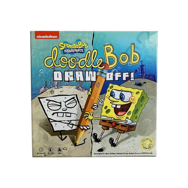 Juego de mesa Nickelodeon Spongebob Doodlebob Draw-Off
