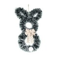 thumbnail image 3 of Easter Bunny Wreath 2026 Cedar Wreath, Rabbit Wreaths for Front Door, Realistic Pine Wreath, Large Green Cypress Wreaths for Home Fireplace Wall Window Porch Outdoor Xmas Holiday Decor (E, 24.4"), 3 of 10