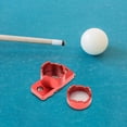 thumbnail image 4 of Pool Billiard Chalk Holder Accessory Replacement Aluminum Alloy Snooker Pocket Practical Tool Billiard Chalk Case Blue, 4 of 5