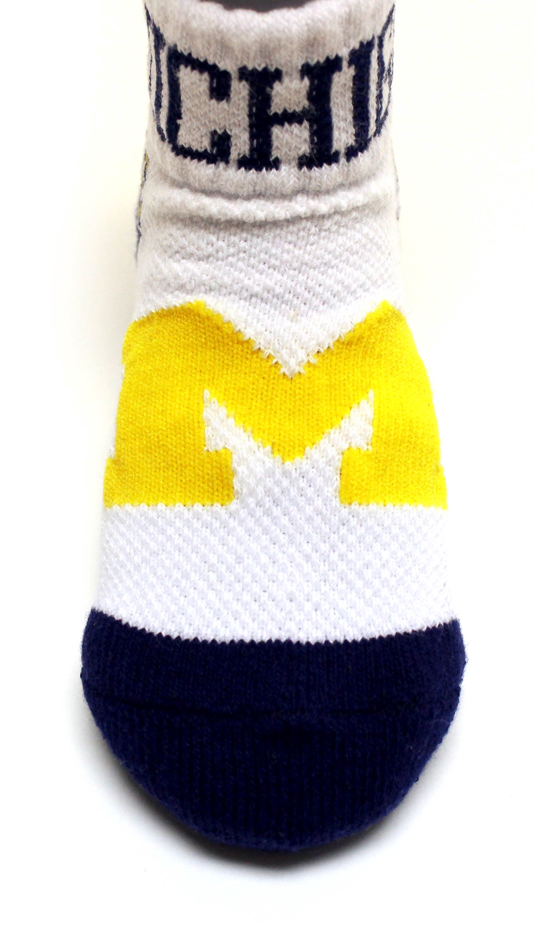 Michigan Wolverines Child Quarter Sock