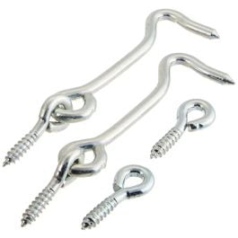 

3PC National Hardware National Hardware N117-994 Hook And Eyes 3 Inch Zinc Plated Steel 2 Pack