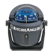 RITCHIE COMPASSES RA-91 Compass, Bracket Mount, 2.75 Dial, Grey