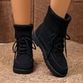 thumbnail image 6 of SKIYLEVZ Winter Boots Fashion Snow Boots for Women Warm Cozy Thermal Boots Fleece Lined Shoes with Thick Platform Office Outdoor Avtivities Cold Weather Footwear, 6 of 9