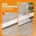 thumbnail image 4 of Threshold Ramps for Doorways Self Adhesive Threshold Ramp for Doorways, Wheelchairs, Strollers, Deceleration Ramp Grey,1 * Threshold Ramps,Grey, 4 of 9