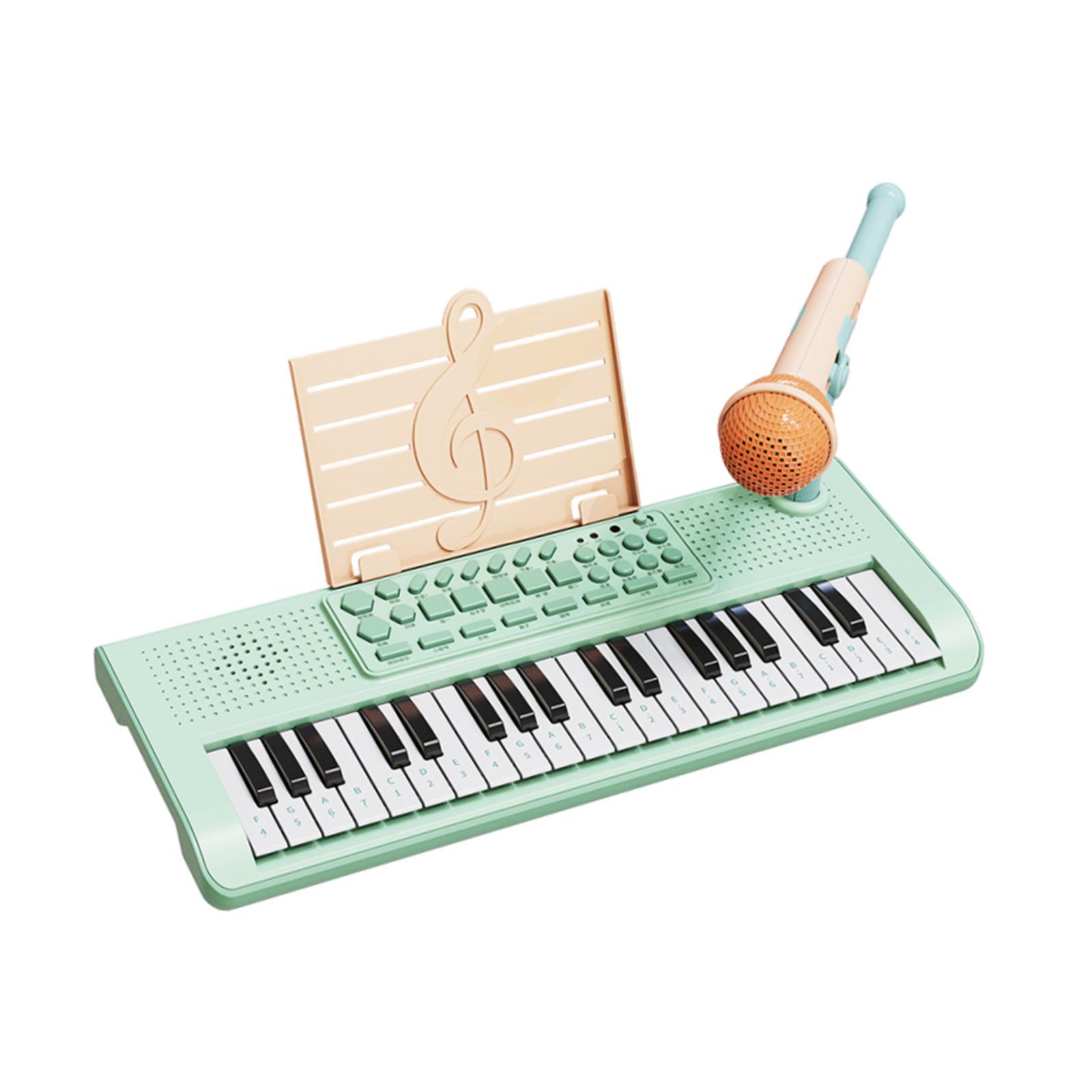Music Keyboard Piano Educational Instrument Portable Piano Keyboard Learning USB Powered for Home