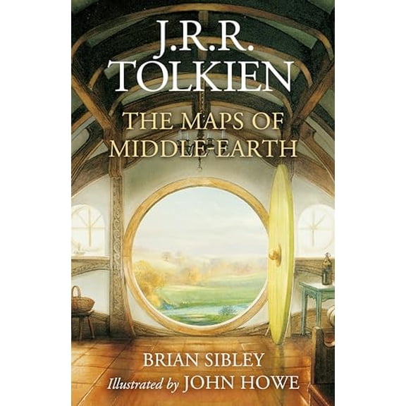 Pre-Owned The Maps of Middle-Earth: The Essential Maps of J.R.R. Tolkien's Fantasy Realm from Númenor and Beleriand to Wilderland and Middle-Earth (Hardcover) 006338731X 9780063387317