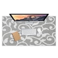 thumbnail image 2 of Sussexhome Large Mouse Pad for Desk - Cotton Mousepad for Desktop, Table, Office Desk Pad - Thin, Light, Portable Laptop Mat for Computer Mice - Machine Washable, Non-Slip, Foldable - 24" x 44", 2 of 8