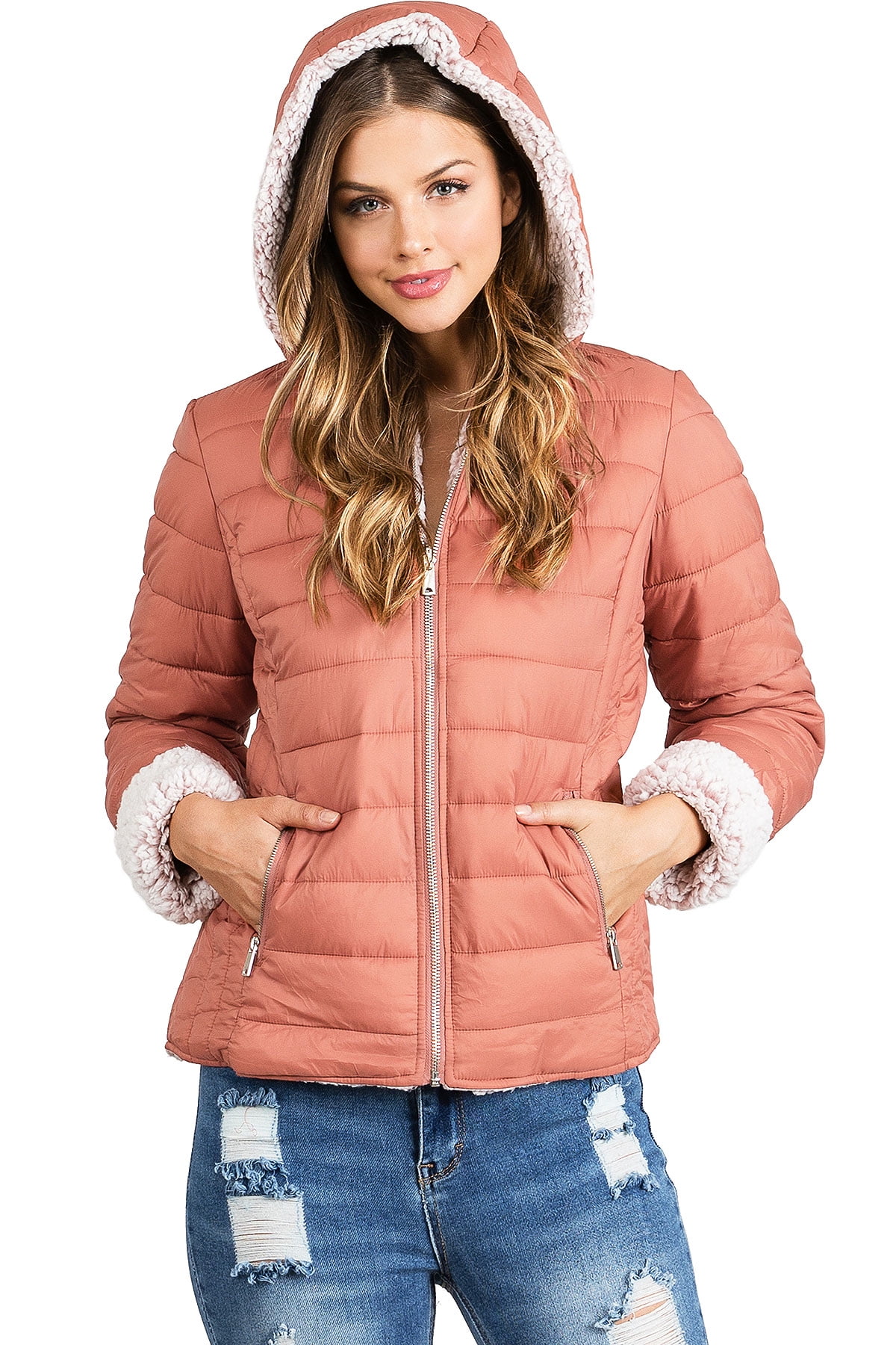 teddy bear reversible jacket