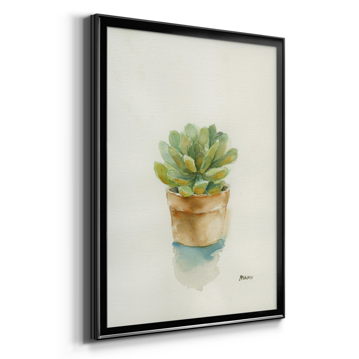 Succulent II Premium Framed Print - Ready to Hang