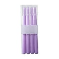 thumbnail image 1 of BINGLI New Burning Formula Unscented Dripless 10-Inch Taper Candles Set of 4, for Wedding, Dinner - Smokeless, Long Burning - Hand Poured for Colored Tall Candlesticks, 1 of 4