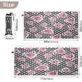 thumbnail image 3 of GZHJMY Microfiber Beach Towel,Rose on Black Super Absorbent Sport Towel with Pouch,Quick Dry Pool Towels Pool Blanket for Swimming,Picnic,Yoga Gym 31×71in Bath Towels, 3 of 7