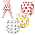 thumbnail image 4 of Ropa interior infantil, pantalones de entrenamiento pantalones de pañales transpirables de malla pantalones de pañales los mejores materiales, 4 of 8