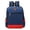 czb# Dark Blue218, variant on CUZIBR Kids Backpack Lightweight Color Block Durable School Bag For Boys Travel Daypack Multi Zipper Pockets School Bookbag Adjustable Shoulder Straps For Primary Students