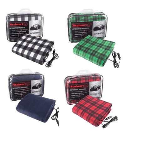 Electric Heater Car Blanket- Heated Travel Throw Electric Blanket for Car and RV, 12 volt by