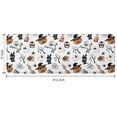 thumbnail image 7 of Halloween Spooky Icons Pattern Kitchen Rug Mat,Kitchen Runner Rugs Non Skid Washable,Decorative Kitchen Floor Mats for Kitchen,Sink,Laundry,17"x47.2", 7 of 7