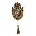 thumbnail image 1 of simhoa Vintage Photo Frame Oval Small Picture Frame for Office Living Room Entrance, 1 of 8