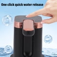 thumbnail image 5 of M Buder Automatic Water Dispenser for 5 Gallon Bottle, Portable Electric Drinking Water Pump with 3 Modes, Foldable Countertop Dispenser for Home Camping Travel Office - 5.1 inches Black, 5 of 9