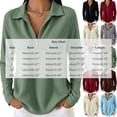 thumbnail image 4 of Women's Casual Long Sleeve Comfy Knit Top Versatile Soft Layer Outfits For Daily Wear Work Office | CSEONE,Black L, 4 of 9