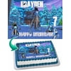 Fortnite Ice King Edible Cake Image Topper Personalized Picture 1/4 Sheet (8"x10.5")