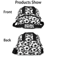 thumbnail image 2 of Herdesigns Football Black And White Insulated Lunch Bag for Women Men Adults Large Reusable Lunch Box Leakproof Portable Cooler Tote Bags with Adjustable Shoulder Strap, 2 of 6
