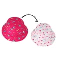 thumbnail image 1 of FlapJackKids - Patterned Sun Hat - Pink Chameleon - XS (0-6M), 1 of 5