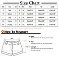 thumbnail image 3 of YYUIJK Jean Shorts for Women Trendy High Waisted Stretchy Denim Summer Casual Hem Mom Long Shorts Cutoff Jorts, 3 of 7