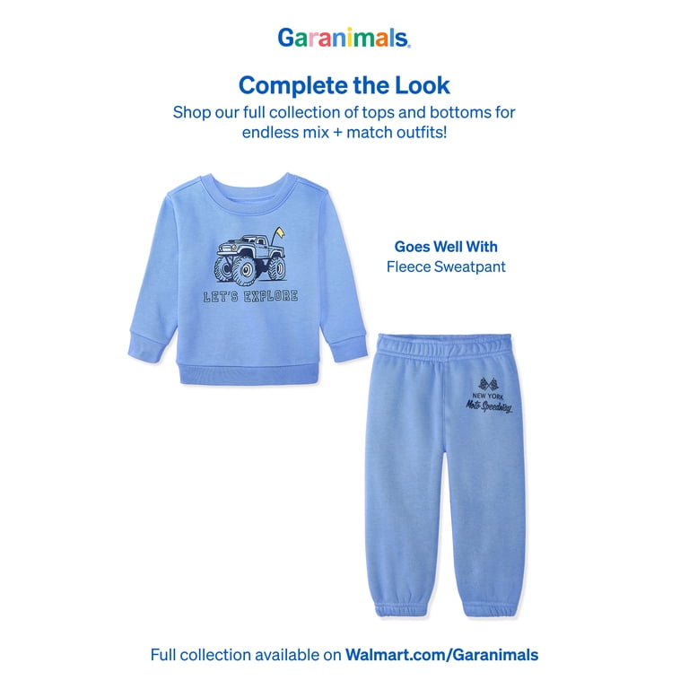 Garanimals Baby & Toddler Boys Graphic Fleece Sweatshirt photo 6