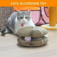 thumbnail image 5 of Magic Organ Cat Scratching Board with Bell-Ball, Durable Foldable & Reversible Infinity Style Interactive Grinding Claw Cat Scratchers for Indoor Cats Toy, Furniture Protector, Cats Accordion Toy, 5 of 8