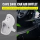 thumbnail image 5 of Zapatas Con Orificio De Salida De Aire 3D Air Outlet Crocs Colgantes Clip-on Car Air Vents Hole Zapatos Decoración (Blanco) Ehuebsd Libre de BPA, 5 of 6