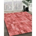 thumbnail image 2 of Ahgly Company Indoor Rectangle Patterned Ruby Red Area Rugs, 5' x 8', 2 of 6
