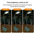 thumbnail image 6 of Kraoden LED Clip Desk Lamp, Portable USB Rechargeable Night Light with Flexible Gooseneck and Sturdy Clamp for Reading, Office, Study, Bedside, Reducing Eye Fatigue and Energy Saving, 6 of 6