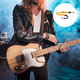 thumbnail image 1 of CTIRCHIU Electric Guitar Yellow Strap for Easy Use 1Pack, 1 of 5