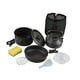 thumbnail image 2 of Utensilios de cocina para acampar Equipo portátil para 2-3 personas Juego de cocina Olla Sartén Hervidor para Mango negro, 2 of 8