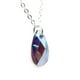 thumbnail image 2 of Juego de aretes y cadena ZVEZDA plata mexicana ley .925 Amatista tornasol, 2 of 5