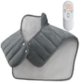 thumbnail image 1 of Heating Pad for Neck and Shoulders and Back, Mothers Day Gifts for Mom, 24 x 23 XL Large Electric Heated Wrap for Pain Relief, Gifts for Her Him, 2lb Weighted, 6 Heat Se, 1 of 9