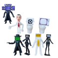 thumbnail image 1 of Skibidi Battle Action Figures Set, Horror Cartoon Movie Character Action Figure-week, 1 of 5