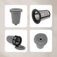 thumbnail image 6 of 2PCS Reusable Filter Cup for Cuisinart Coffee Maker Filter, Replacement Parts for Cuisinart SS-RFC Home Barista Single Serve Coffee Maker, 6 of 8