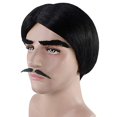 thumbnail image 2 of Gomez Wigs Kit Cheveux Courts et Moustache, 2 of 5