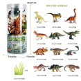 thumbnail image 3 of 12 Sets Of Colorful Simulation Dinosaur Suit Model Ornaments, 3 of 8