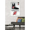 thumbnail image 2 of NHL New Jersey Devils - Drip Skate 21 Wall Poster, 22.375" x 34", Framed, 2 of 3