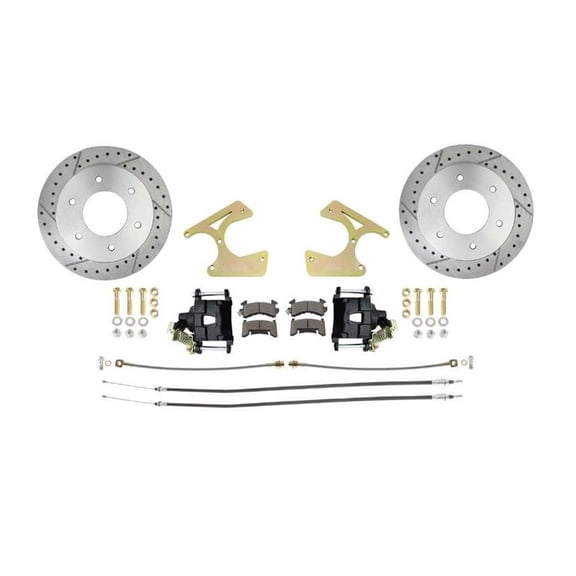 Speedway 63-70 GM C10 Rear 6 Lug Disc Brake Kit