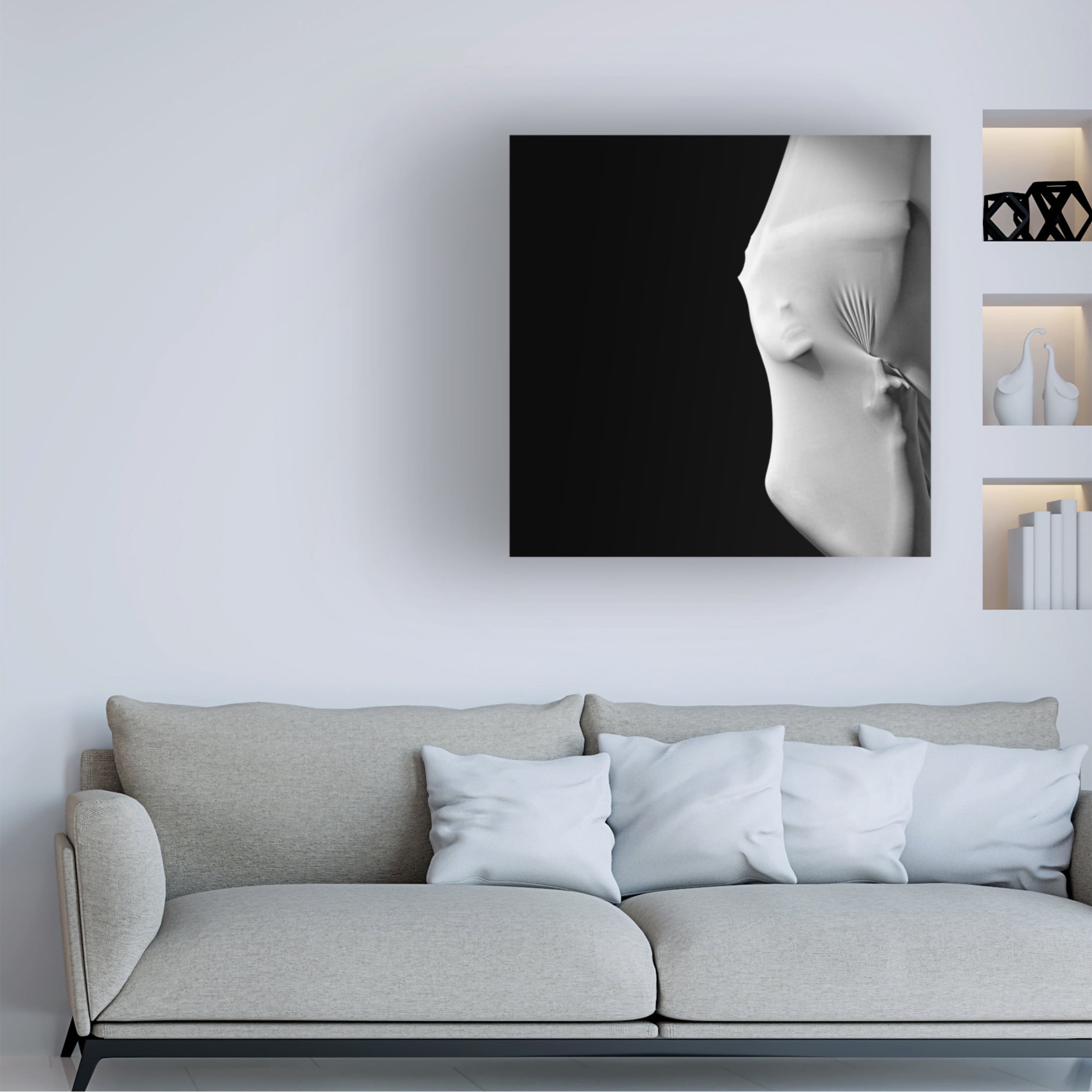 Trademark Fine Art Itzik Rabinovitz Incognito Canvas Wall Art