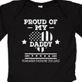 thumbnail image 4 of Inktastic Military Daddy Red Friday Deployed Boys or Girls Long Sleeve Baby Bodysuit, 4 of 5