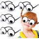 thumbnail image 1 of 4 gafas de ojos saltones, gafas de ojos divertidas, gafas de ojos de disfraz temblorosas, gafas novedosas para recuerdo de fiesta de Halloween JAMW Sencillez, 1 of 5