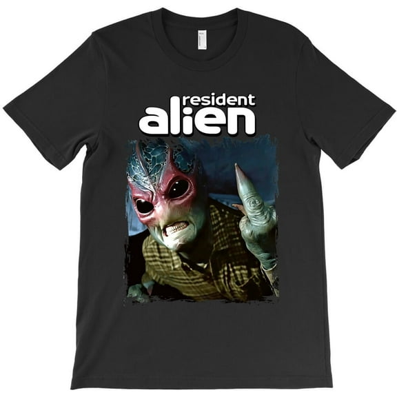 Resident Aliens TV Funny Sci-Fi Show Graphic Novelty Art Design - Unique Gift Tee H14400 T-Shirt, for Men and Women, Up to Size 5XL