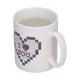 thumbnail image 4 of Taza De Cerámica, Taza De Leche Duradera De 70 Grados Celsius Que Cambia De Color Para El Hotel De La Oficina En El Hogar Para La Boda Fugacal Ocean Broad Surfboard Fins, 4 of 8